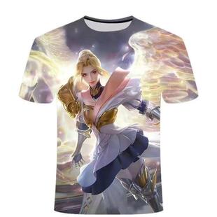 王者荣耀短袖马超神威衣服神威马超衣服ins短袖正肩青少年t恤夏季