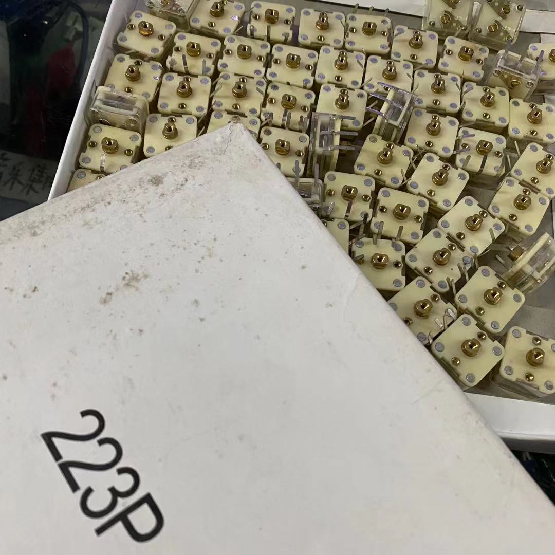 CBM-223F 老货双联可变电容器CBM223P 全新矿石收音机调频调幅用