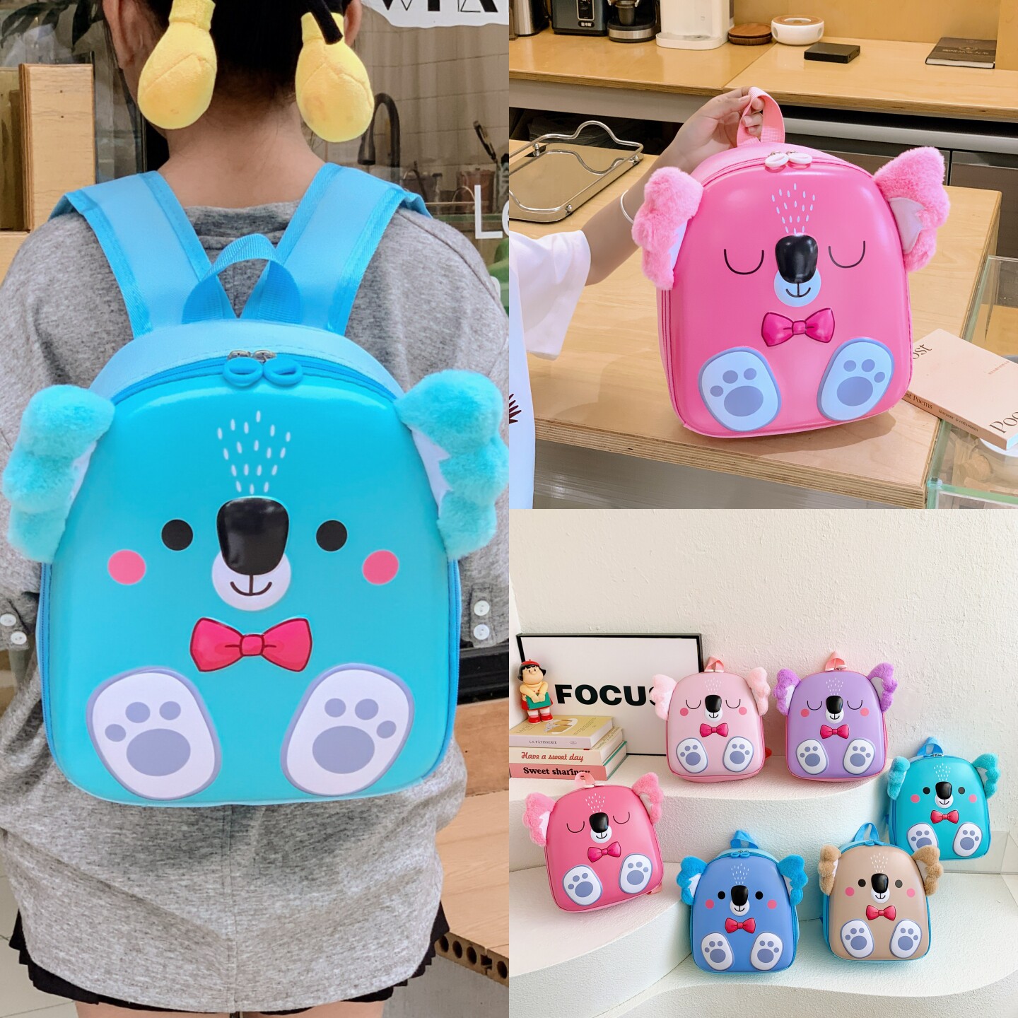 幼儿园 书包小女生可爱男宝宝儿童旅游轻便背包孩子减负双肩包包
