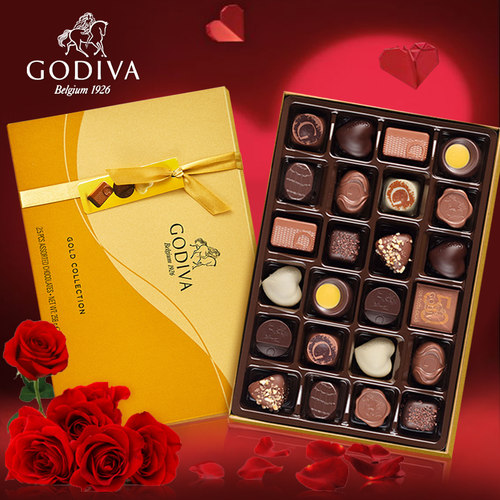 歌帝梵巧克力送女友生日节日礼物