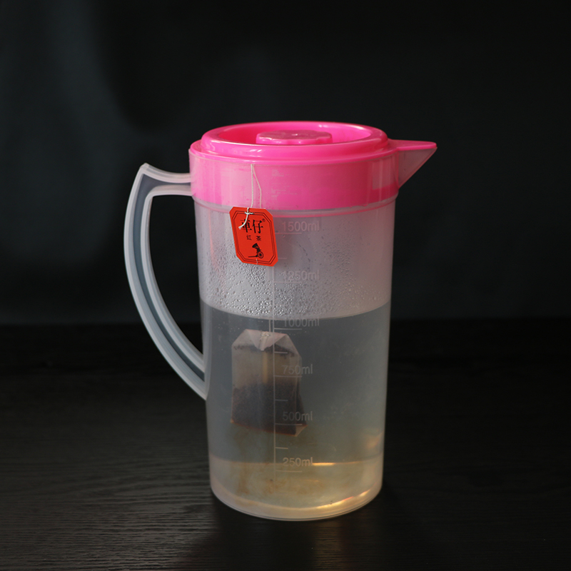家用塑料冷水壶大容量带刻度