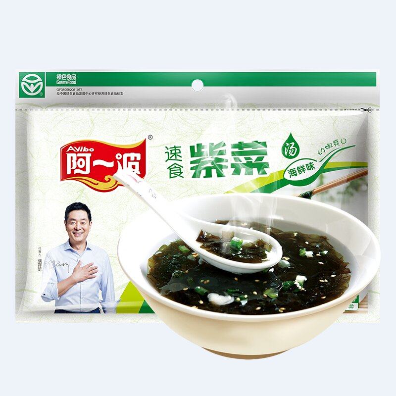 阿一波80克g海鲜味紫菜汤15小袋 冲泡即食速食,粮油调味/速食/干货/烘焙,速食汤,淘宝优惠券,粉丝福利购,淘宝优惠卷