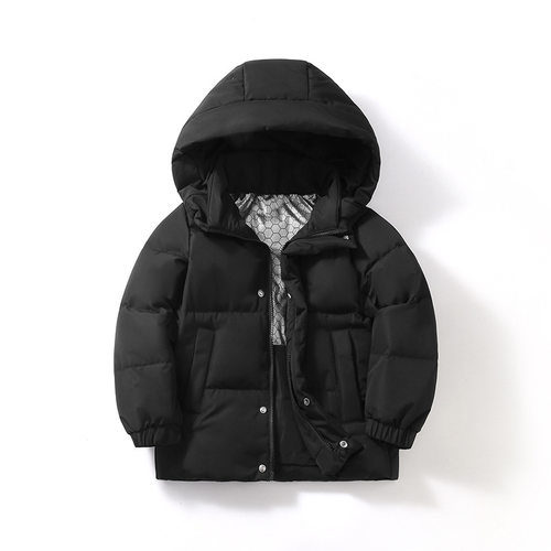 儿童加厚三防白鸭绒面包服