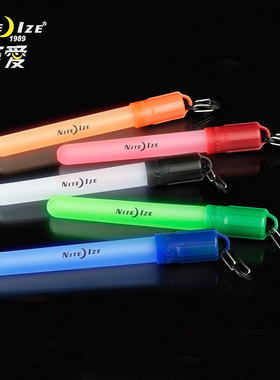 Niteize奈爱户外救生灯荧光棒信号灯带8字扣荧光条闪光条户外用品