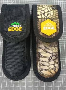 美国ODE Outdoor Edge迷彩尼龙刀套 多功能工具套 EDC折叠刀裤子