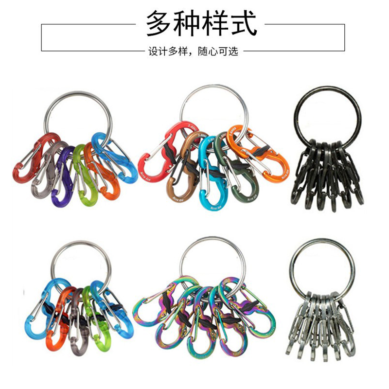 奈爱niteize钥匙圈不锈钢钥匙扣