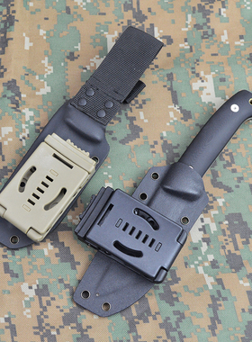 DIY多功能快拔K鞘夹子 刀具腰夹 战术外挂背夹 手电夹子 刀套改装