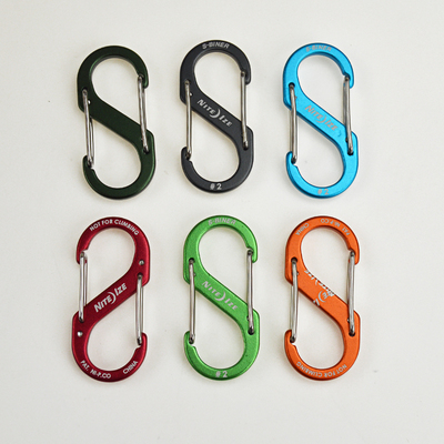 美国niteize奈爱铝制8字扣