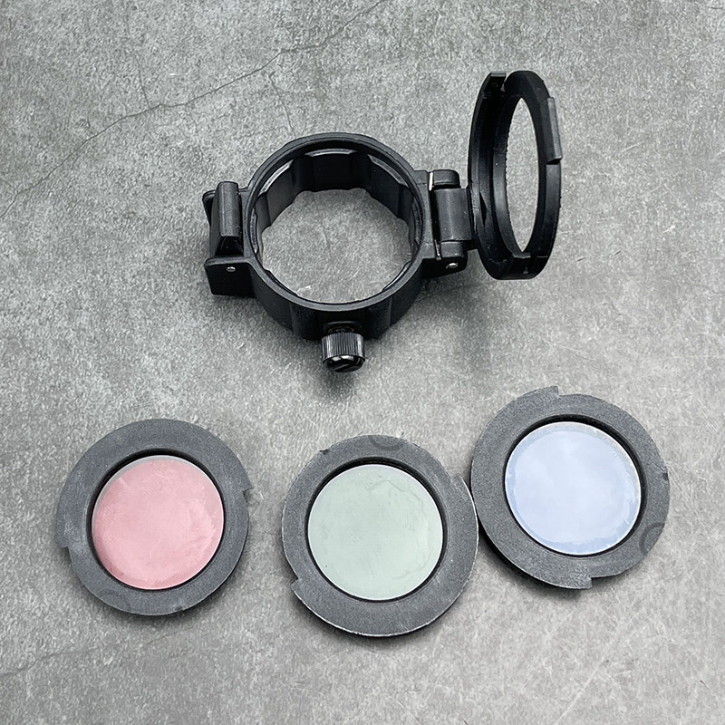 NEXTORCH纳丽德FT32手电滤镜套装 红蓝绿光 适用6P G2等手电