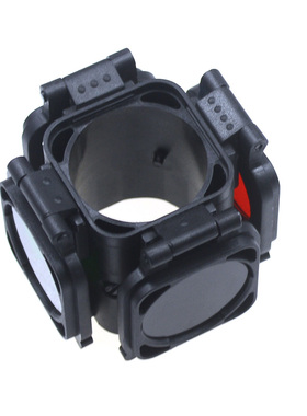 纳丽德制造34mm滤镜组红色/蓝色/绿色/红外滤镜片手电筒滤镜