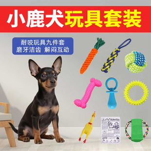 小鹿犬玩具狗狗磨牙耐咬自嗨解闷幼犬小狗小型犬宠物发声咬不烂的