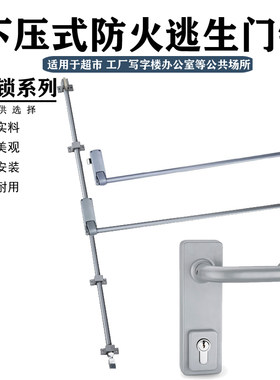 瑾泰按压式防火门锁逃生出口锁