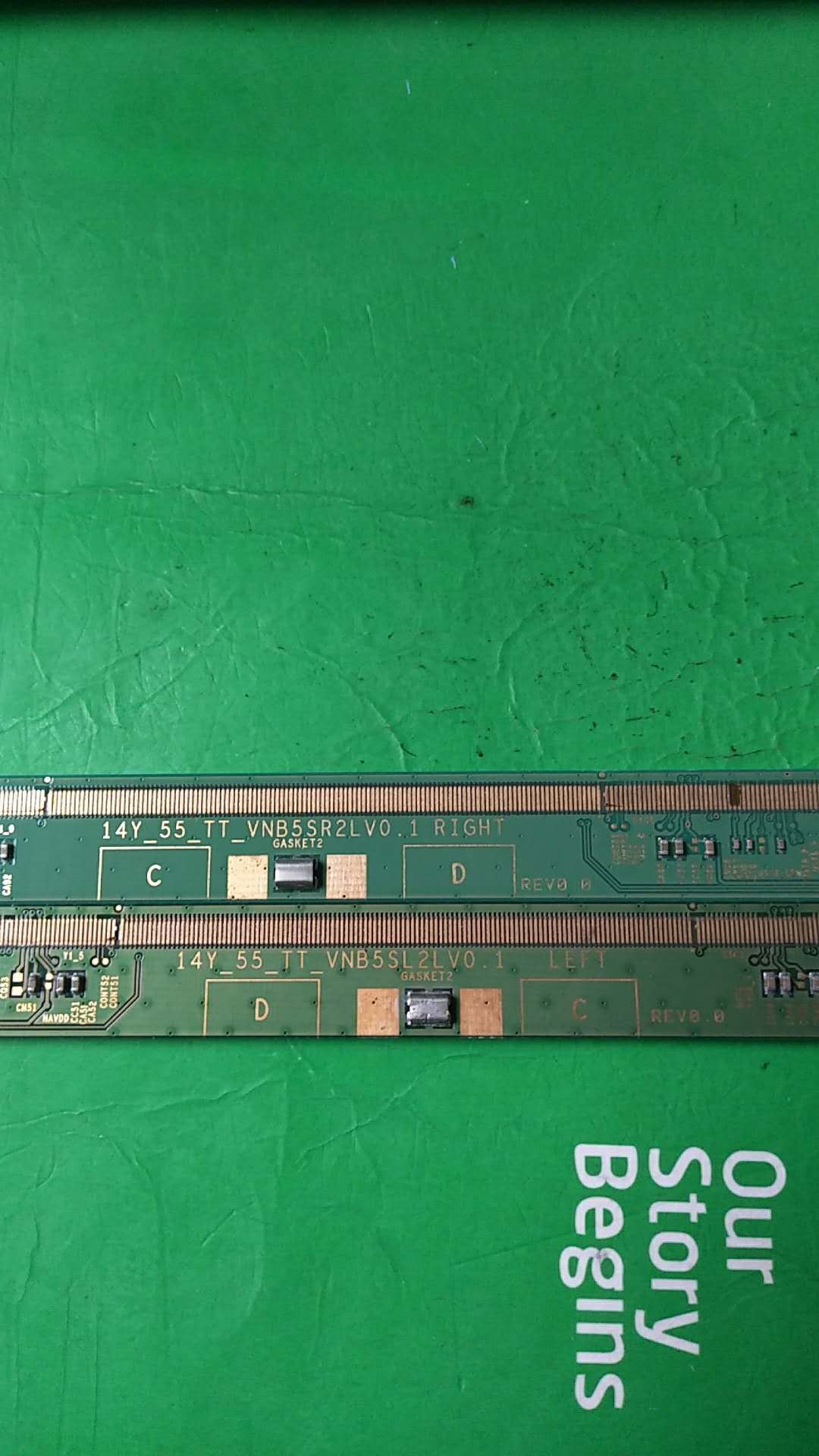 原装电视边板TAB测好发货