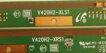 拆机边板V420H2-XLS1 V420H2-XRS1单边，现货