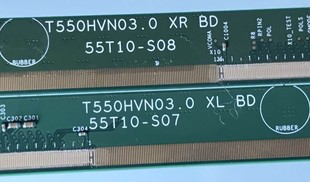 5原装边板 T550HVN03.0 XL BD/XR 55T10-S08 单边