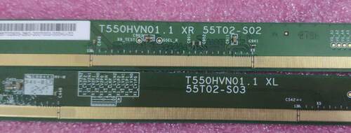 55原装边条 AU边板T550HVN01.1 XL/XR 55T02-S02 55T02-S03 一对