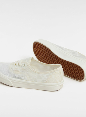 Sunny现货 VANS Authentic镂空蕾丝板鞋VN000D8BCCZ/VN000D8BBLK