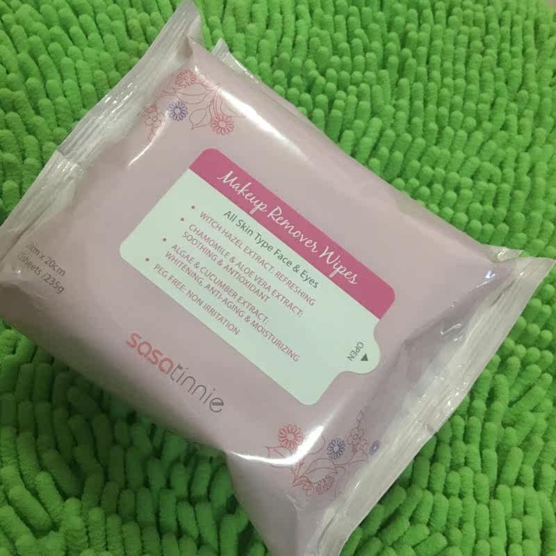 香港莎莎正品代购sasatinnie脸眼部卸妆纸巾25片在类目 美容护肤/美体/精油, 卸妆中 - 来自Buy2taobao.com提供专业的淘宝代购服务