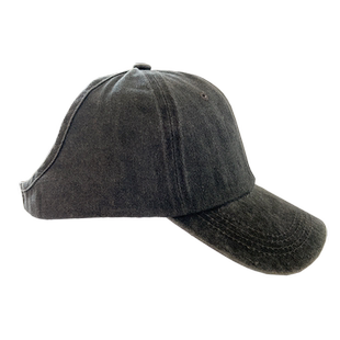 美式复古空顶鸭舌帽女ins潮牌春夏韩版百搭水洗遮阳防晒棒球帽男