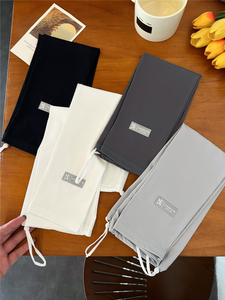 夏季新款防晒冰丝袖套男女可调节开车电动车手袖宽松百搭时尚冰袖