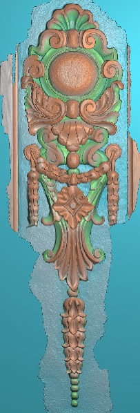 精雕图欧式杨花 洋花O65II 灰度图东阳木雕工艺品挂件挂屏屏风