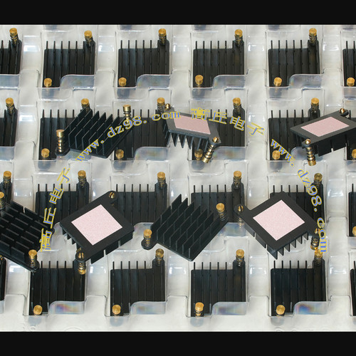 AAVID带铜固定扣30x30x10 10克 附导热垫散热器