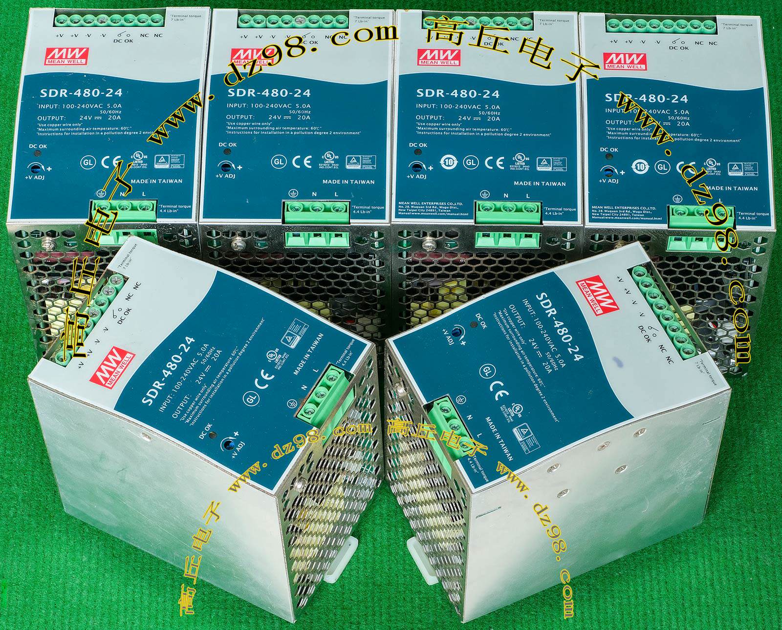 MW 明纬 SDR-480-24 24V 20A 480W 导轨 开关电源 工业电源|ruв категории Цифровые аксессуары, рынок электронных компонентов, энергоснабжение Управление питанием, стабилизатор напряжения - от Buy2taobao.com для оказания профессиональной услуги покупки агента Taobao