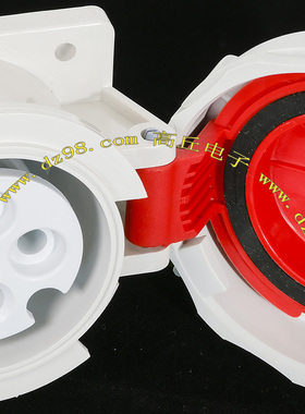 COOPER WD432R3W-Y-B 32A-3h/415V 3P+地 IP67 防水 4线 母插座