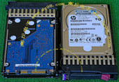 300GB 10000转服务器硬盘 SAS EG0300FBDSP 2.5寸 2只共400元