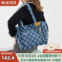 Оригинальная сумка на одно плечо, вместительный и большой шоппер, брендовая сумка через плечо