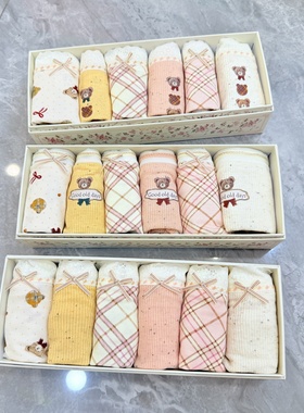 秘语·甜心可露丽女士内裤舒适粘纤中腰平角裤62091/62092/62093