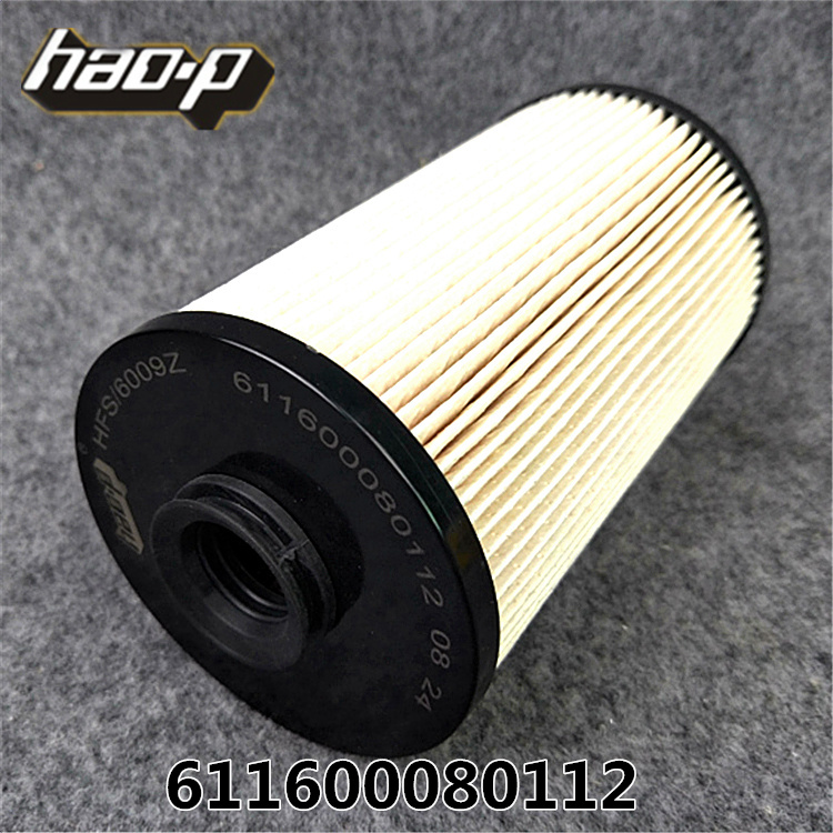 611600080112 燃油粗滤芯 适配潍柴WP10HWP12WP9H 柴油滤清器滤芯