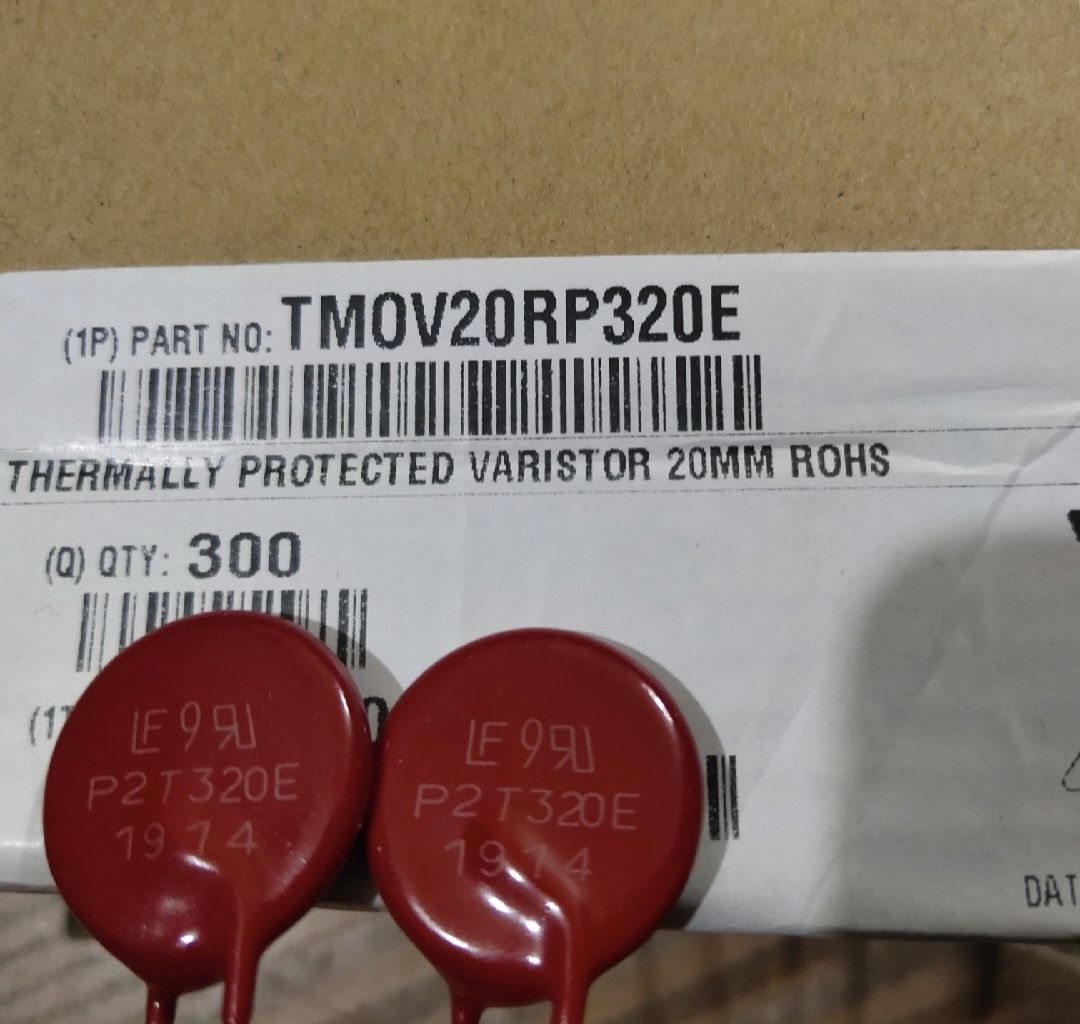 TMOV20RP320E P2T320E 压敏电阻 320V 10000A 750pF 现货满百包邮