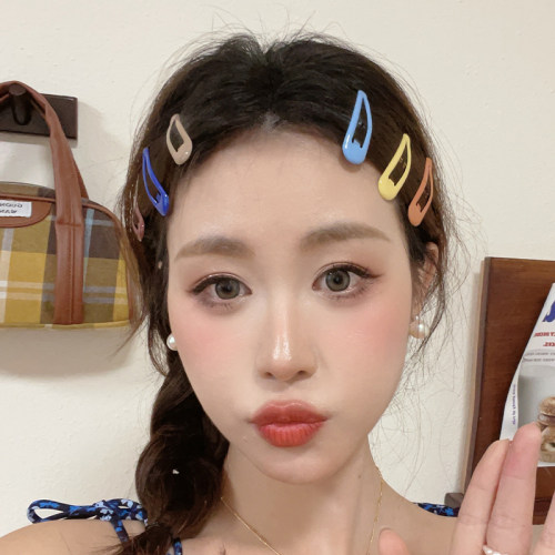 彩色套装刘海BB夹边夹