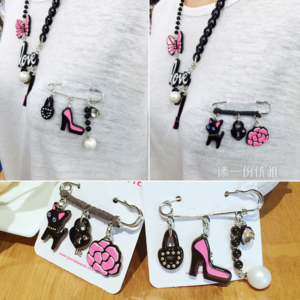 Broche femme GRAINDEBEAUTE en autre - Ref 1187562 Image 1