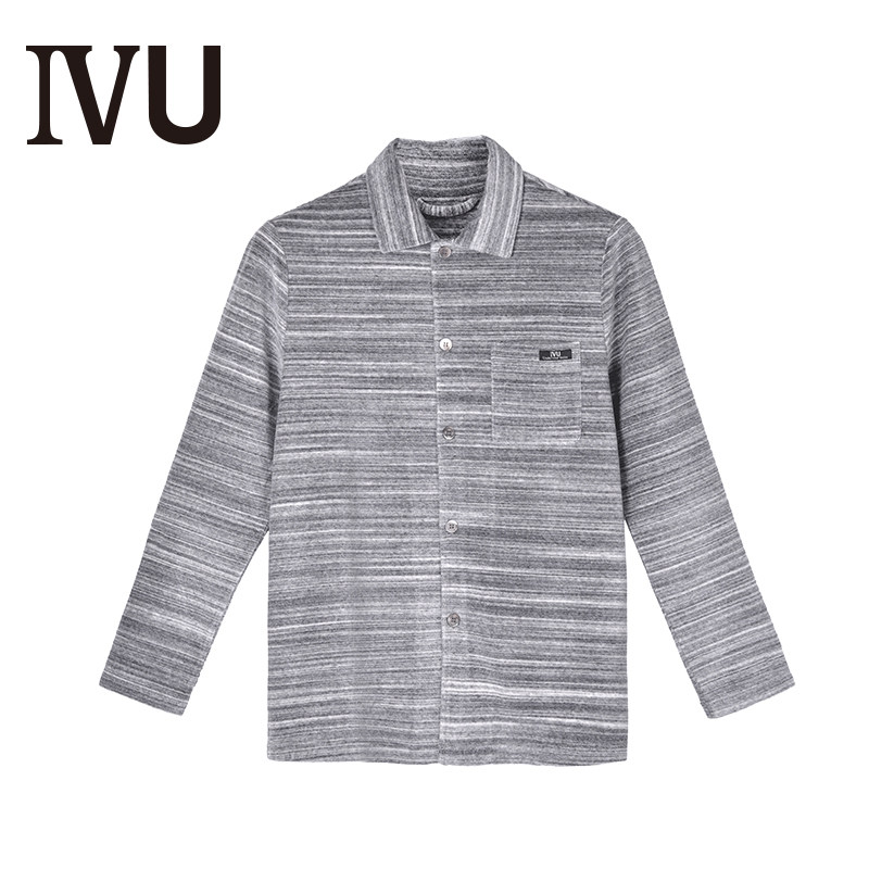 EMBRY IVU 남성 가을 겨울 새로운 따뜻한 탑 홈 의류 탑 UL0189|바지 UL0188