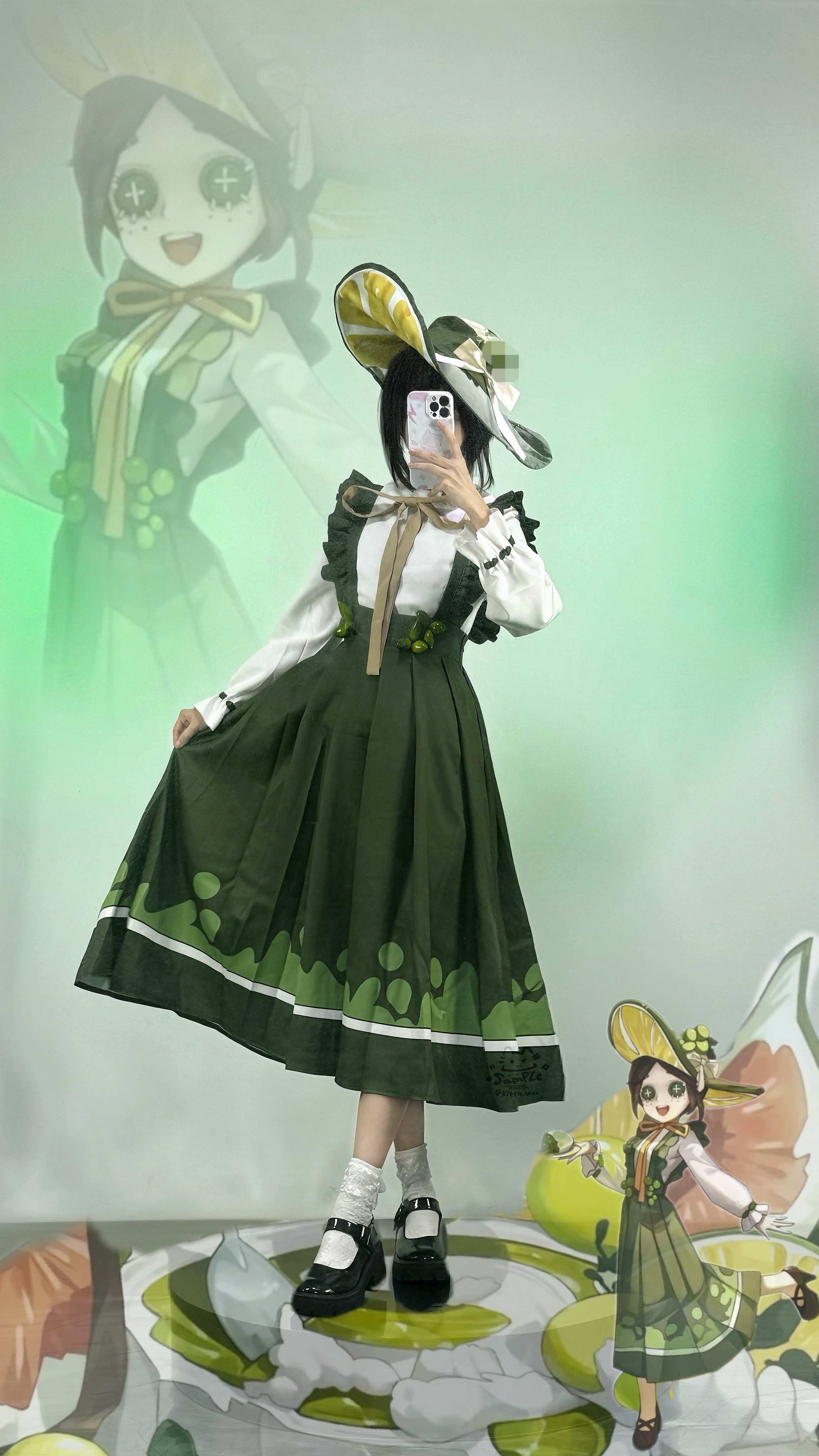 景泰兰 第五人格园丁下午茶cofe柄图正版艾玛伍兹cosplay服装全套