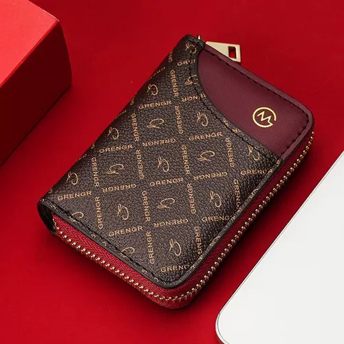 Изысканный вместительный и большой картхолдер, сумка через плечо, антимагнитный маленький бумажник, система хранения