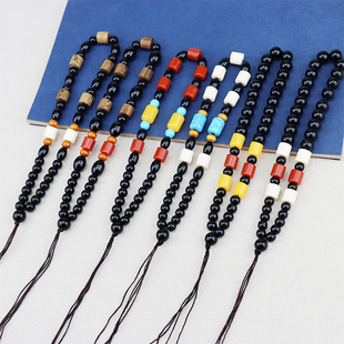 钥匙绳子编织手把件挂绳DIY玉器文玩弹弓失手绳钥匙绳把玩绳子