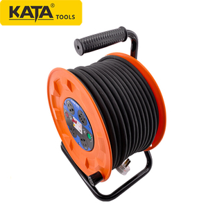 锴达 2.5平方电线卷线盘带漏电开关KT82210 移动电缆盘空盘1 KATA