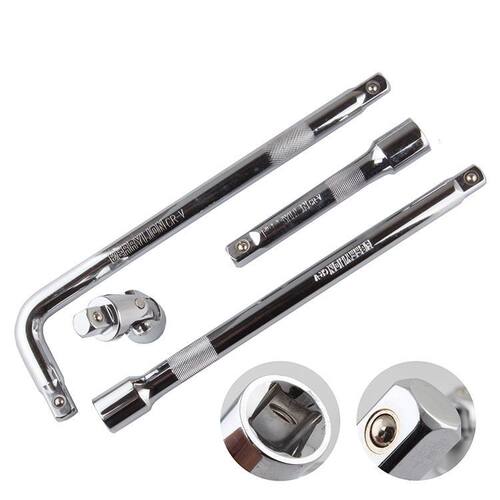 125mm套筒延长杆 7字加长接杆 万向接头 转向L扳手 汽修工具
