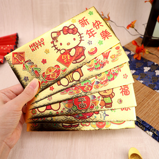 2026新款个性创意千元红包袋新年可爱卡通HelloKitty利是封压岁袋