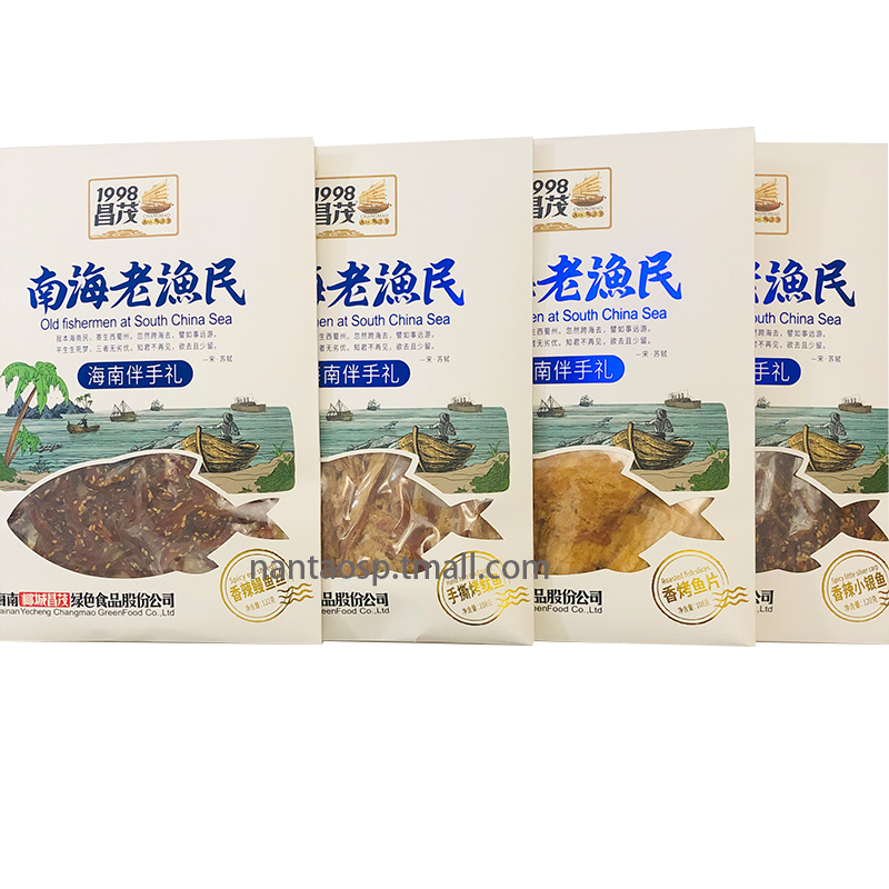 香烤鱼片手撕鱿鱼香辣南海老渔民