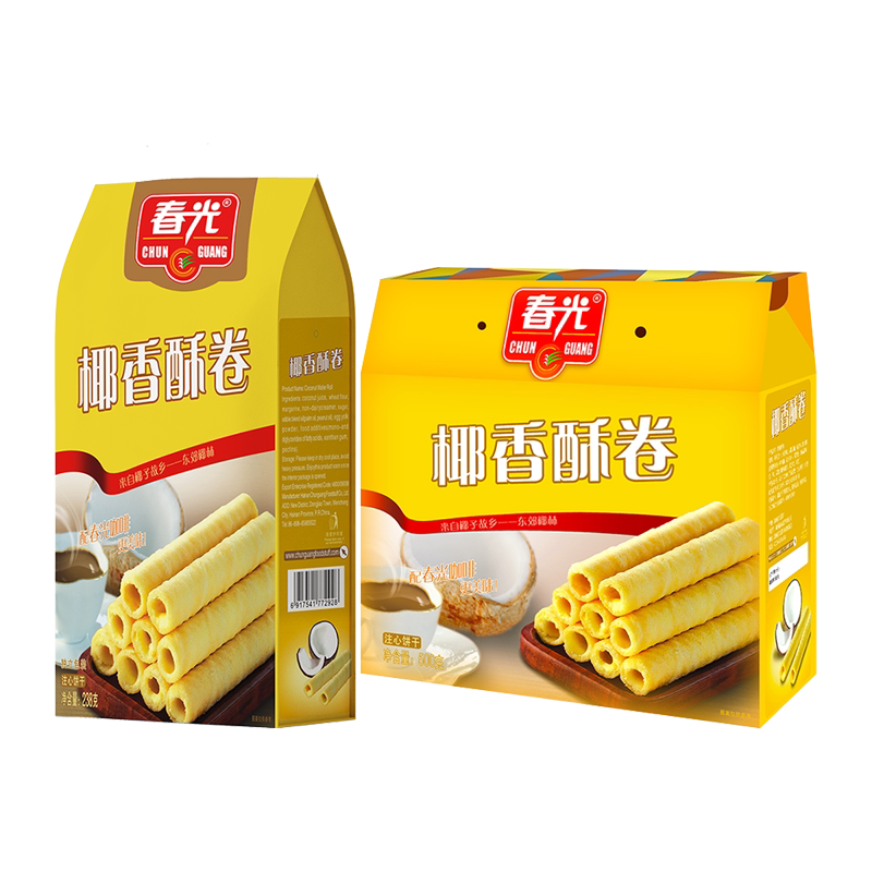 椰香酥卷春光海南特产