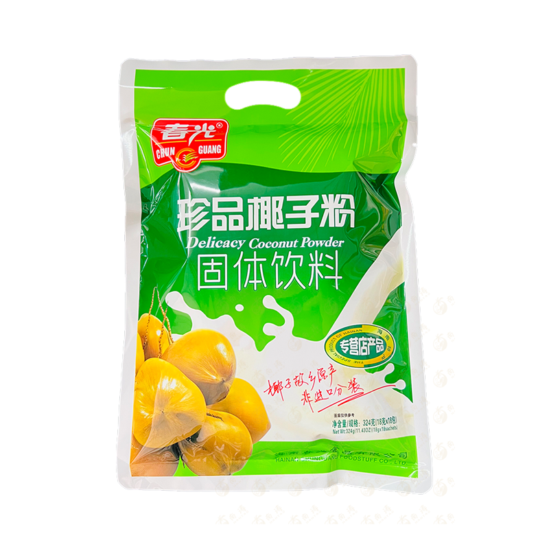 珍品椰子粉海南特产正宗春光速溶奶茶店独立小包早餐冲饮椰汁324g