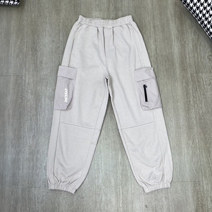 断码福利 马家童装春秋款男童工装裤梭织休闲裤中大童儿童长裤