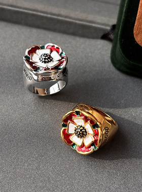 土星欧美夸张戒指女2026新款爆款金色小众设计轻奢高级独特食指环