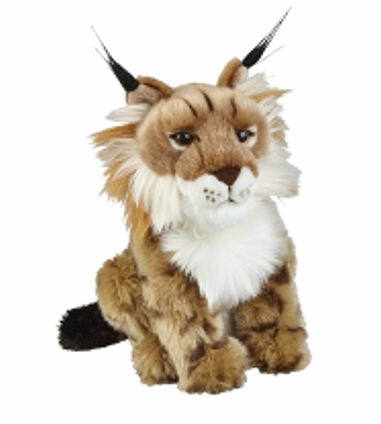 （代购）仿真欧亚猞猁eurasian lynx毛绒玩具公仔