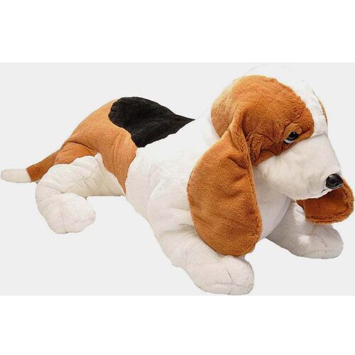（代购）美国wild republic仿真巴吉度犬狗狗basset毛绒玩具公仔