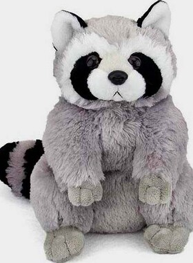 （代购）美国wild republic仿真小号浣熊racoon毛绒玩具公仔